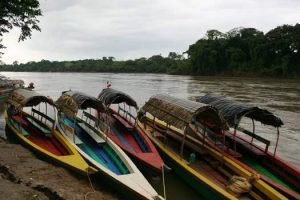 Frontera Corozal, Río que separa a México y Guatemala