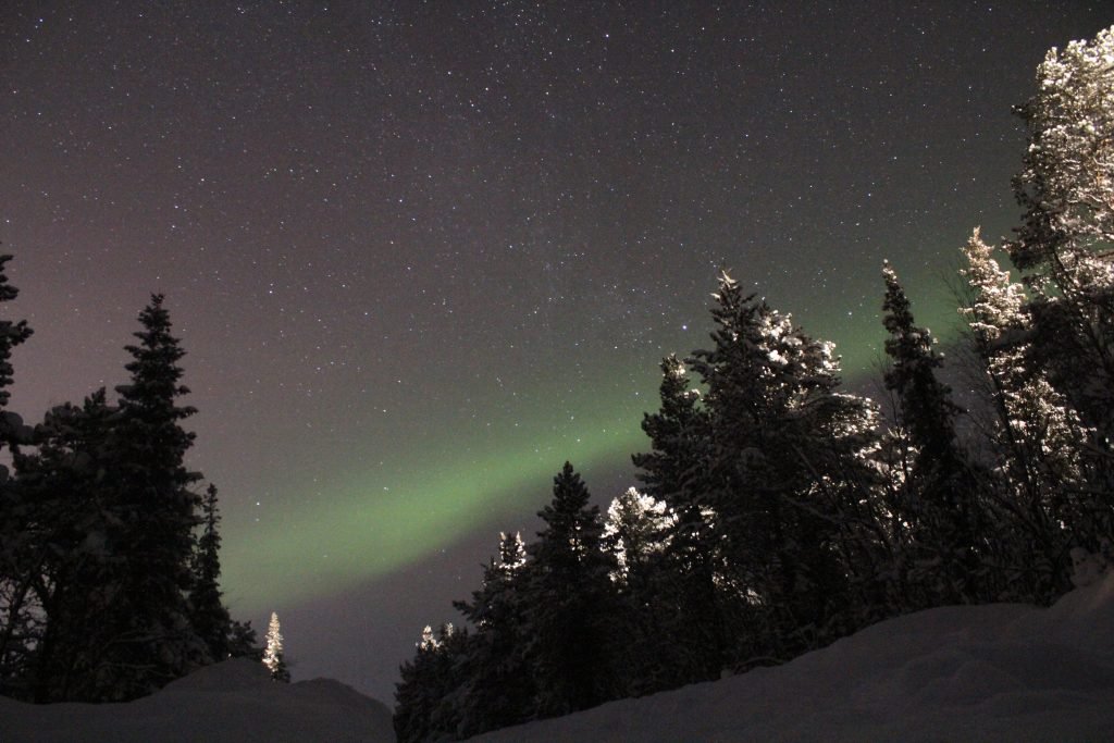 Auroras Boreales Kiruna, Suecia